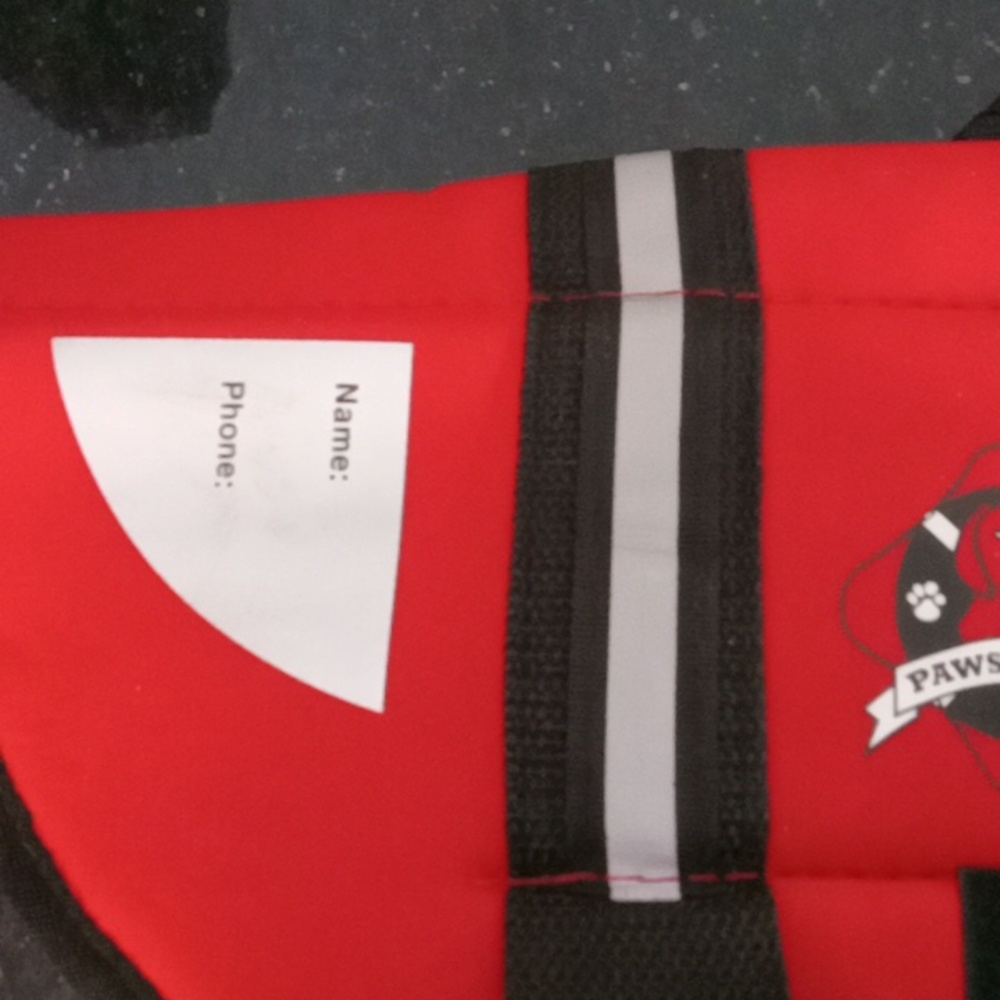 Never Used Paws Aboard Designer Life Jacket - Picture 5 of 9